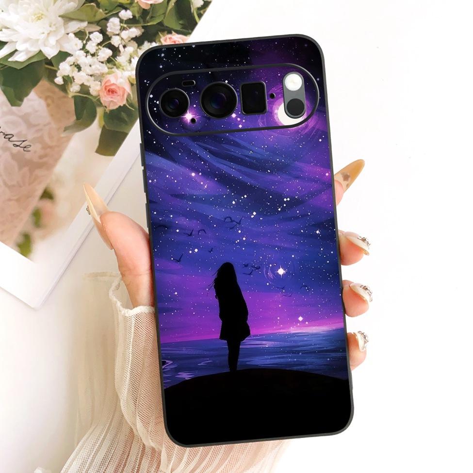 Case For Google Pixel 10 Pro XL Cover Silicone Cute Cat Fashion Butterfly Funny Painted Casing G45RY GUL82 GYPW4