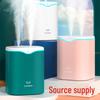 Dual Spray Air Humidifier for Bedroom & Desktop - Large Mist Volume with Aromatherapy Function