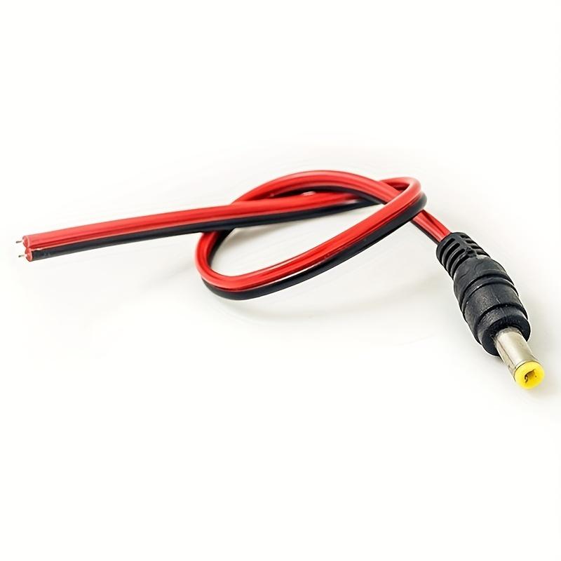 20 шт. 5,5 X 2,1 мм штекер 12 В постоянного тока штекерный соединительный кабель для камеры видеонаблюдения удлинитель хвоста 12 В постоянного тока провод