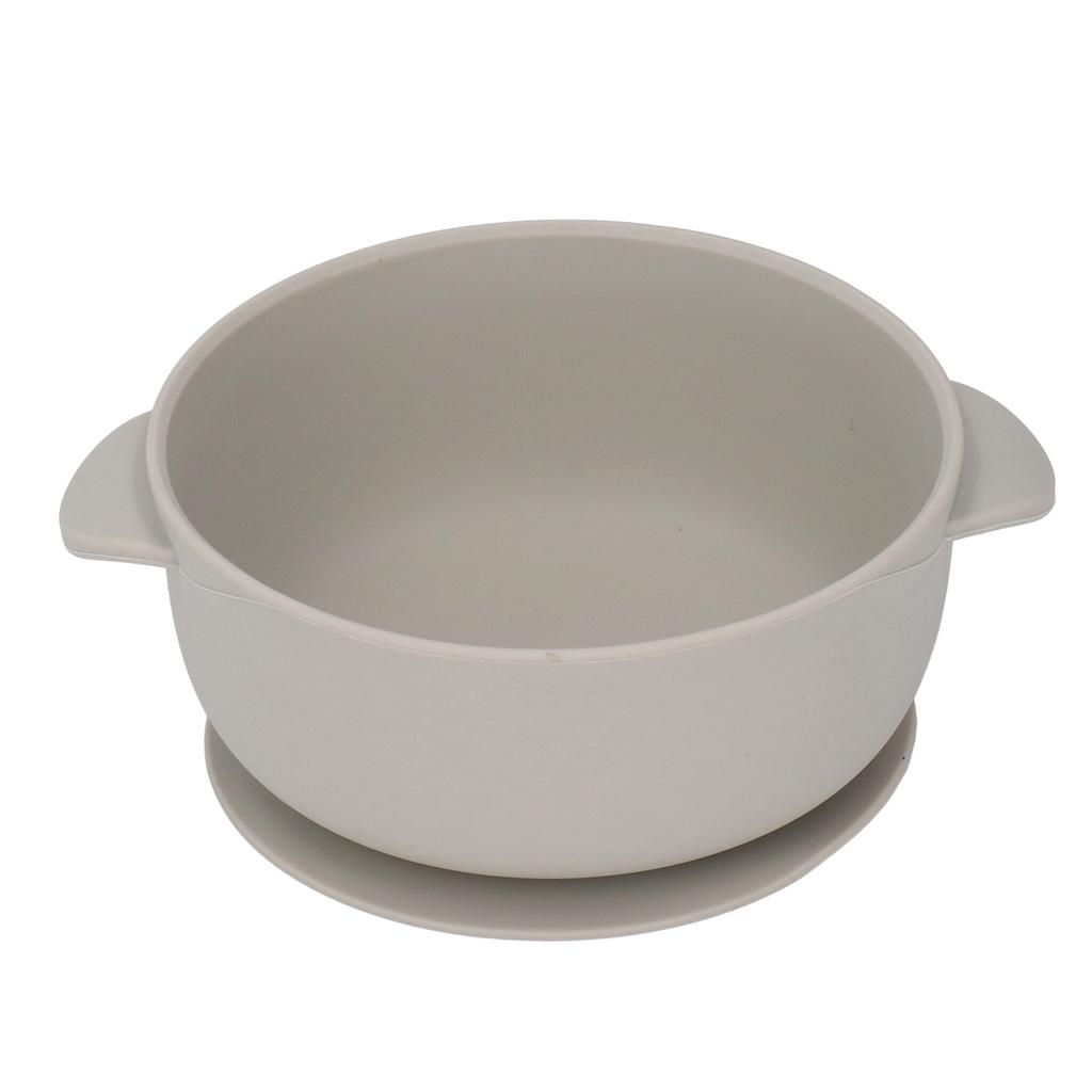 Baby Silicone Bowl Strong Suction Dishwasher Safe Toddler Self Feeding Bowl with Lid for Toddlers