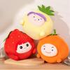 Милая мультяшная кукла-фрукт, апельсин, клубника, ананас, плюшевая игрушка, кукла-фрукт, специальная атака, подушка для сна, подарок