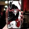 Чехол для телефона Genshin Impact черно-белый Для Huawei P30 Lite P50 Pro P20 P40 Lite E P Smart Z 2021 Y7 Y9 2019 Y6p Y9s Y7a