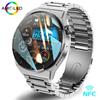 SACOSDING NFC Smart Watch Men GT3 Pro AMOLED 390*390 HD Screen Heart Rate Blood Pressure Bluetooth Call IP68 Waterproof SmartWatch For Android IOS
