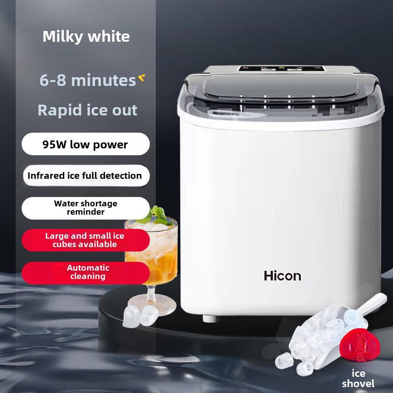 Welcome 15KG Intelligent Mini Ice Maker – Compact & Fully Automatic for Home or Dorm Use