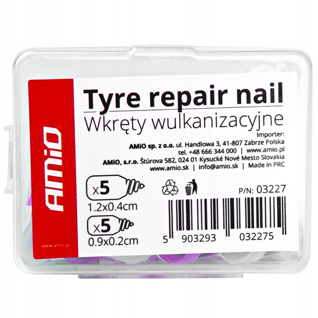 Screw Repair Kit Vulcanization Screws Tire Repair Plugs