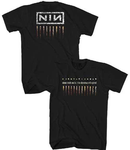 Nine Inch Nails Downward Spiral Mens Kids T Shirt (double sided)