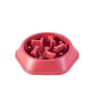 Simple Dog Bowl Bone Slow Food Bowl Anti Choking Bowl Pet Dog Bowl Feeder