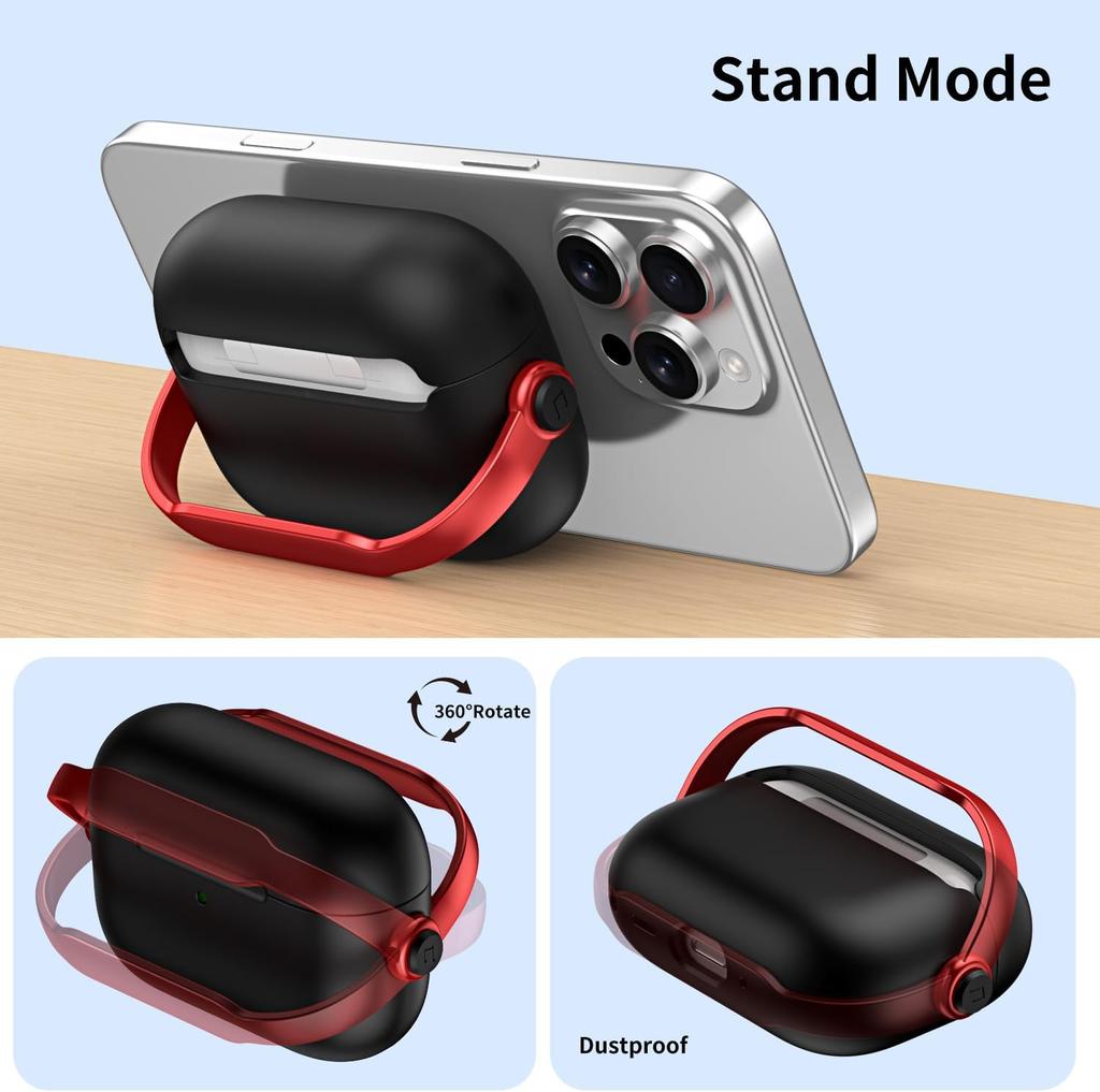 Для Airpods Pro 3 Чехол с защитным замком для Apple Airpods Pro 3 (2025) с набором для чистки защита от падений чехол-накладка для Air pods Pro3