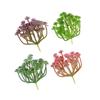 Wusmart Large Xian Ren Ke Artificial Succulents Plants DIY Flower Arrangement Accessories Desktop Mini Bonsai Flower Head
