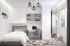 ELEGANT RETRO WALL LAMP WIRE BLACK LOFT