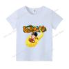 Детская футболка Dragon Ball Z Новая с круглым вырезом Одежда Детская Аниме Короткий рукав Милая Мультяшная Одежда Модная Летняя Майка Подарок