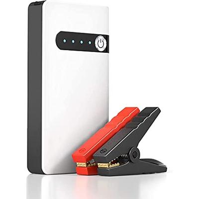 Power Bank 400 А, 20000 мАч, автомобильный аккумулятор, стартер, аккумулятор со светодиодной лампочкой, усилитель автомобильного стартера, с пусковыми проводами и сумкой для комплекта