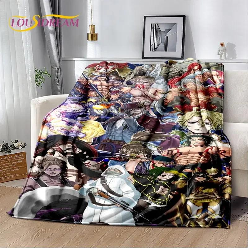 Record of Ragnarok Anime Cartoon Soft Plush Blanket,Flannel Blanket Throw Blanket for Living Room Bedroom Bed Sofa Picnic Cover