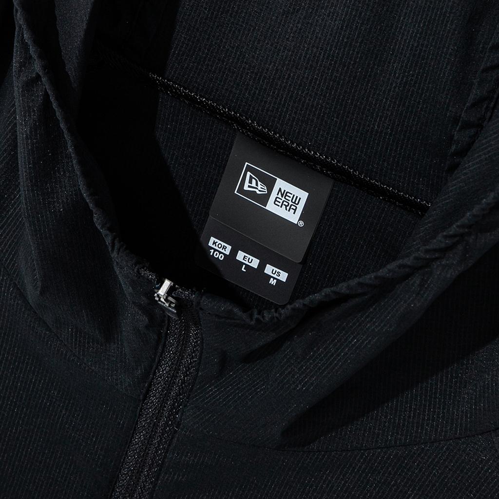 New Era Мужская куртка с капюшоном на молнии SS22 Черная 13086460