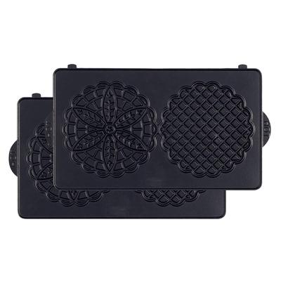 Пиццелле Тарелка для приготовления хрустящего и тонкого печенья Отдельно продается тарелка для пекарни Waffle Hot Sand Baker от [Vitantonio Official] (ПВВХ-20-ПЗ) [Для