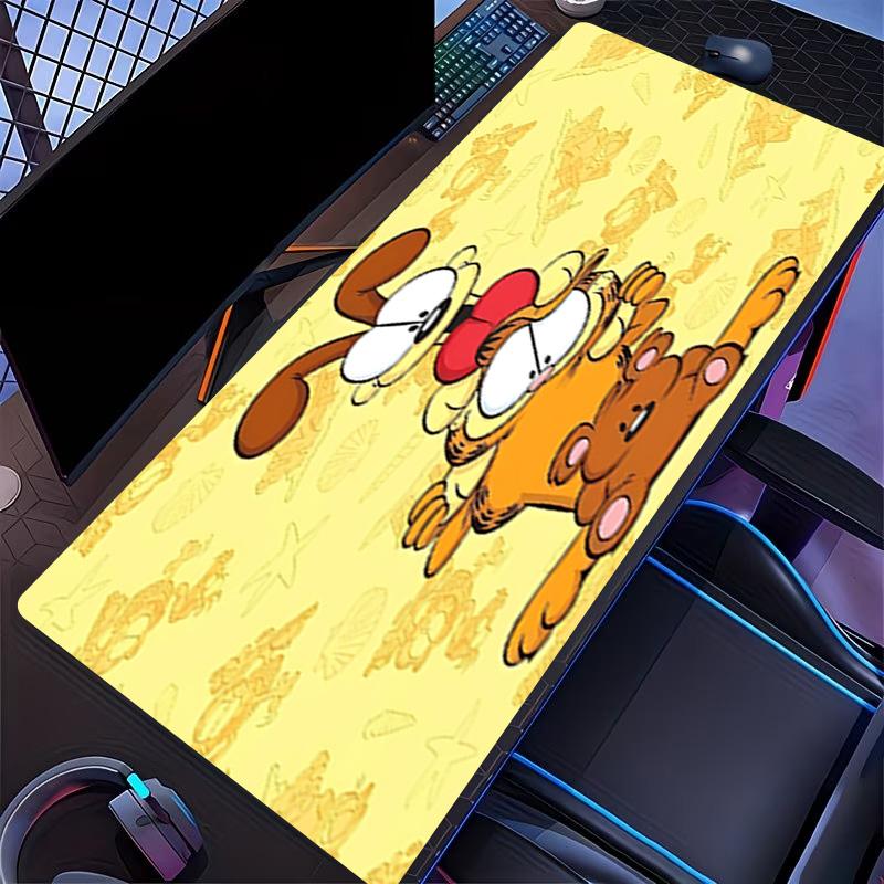 Garfield Print Mouse Pad, for Keyboard Pad Laptop PC Mat for Office Home Use, Desk Decor, Perfect Birthday Gift for Gamers