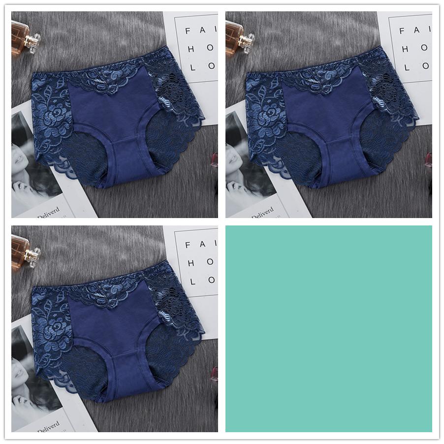 Сексуальные трусики средней талии, кружевное женское нижнее белье, утягивающее бедра, женское нижнее белье, треугольные трусики