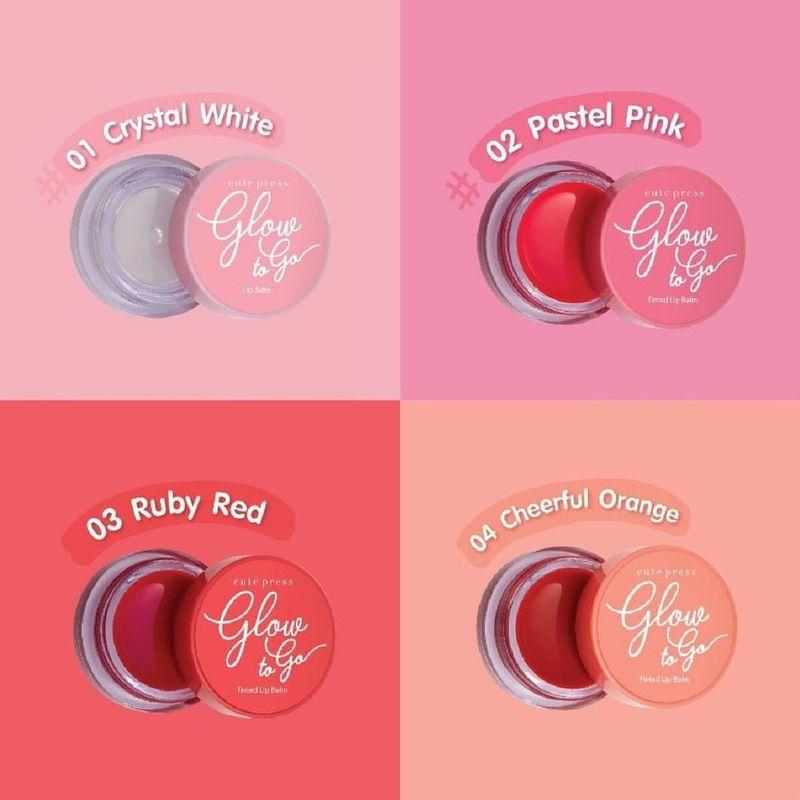Cute Press - Тинтованный бальзам для губ Glow To Go