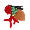 4 Pairs Christmas Hair Clips Fashion Cute Sweet Decorative Reindeer Antlers Hair Pins for Christmas Halloween Party