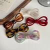 Korean Style Acetate Hair Clip Side Clip Bowknot Barrettes Elegant Bow Hairpin  Daily