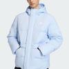 Adidas Water-Resistant Zipper Sports Warm Hooded Long Sleeve Down Jacket Unisex Jacket KS6486