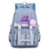 Cartoon Anime K-Pop Demon Hunters Printed Large Capacity Backpack for Teenger Student Bookbag Girl Boy Schoolbag Bookbag Women Waterproof Travel Bag