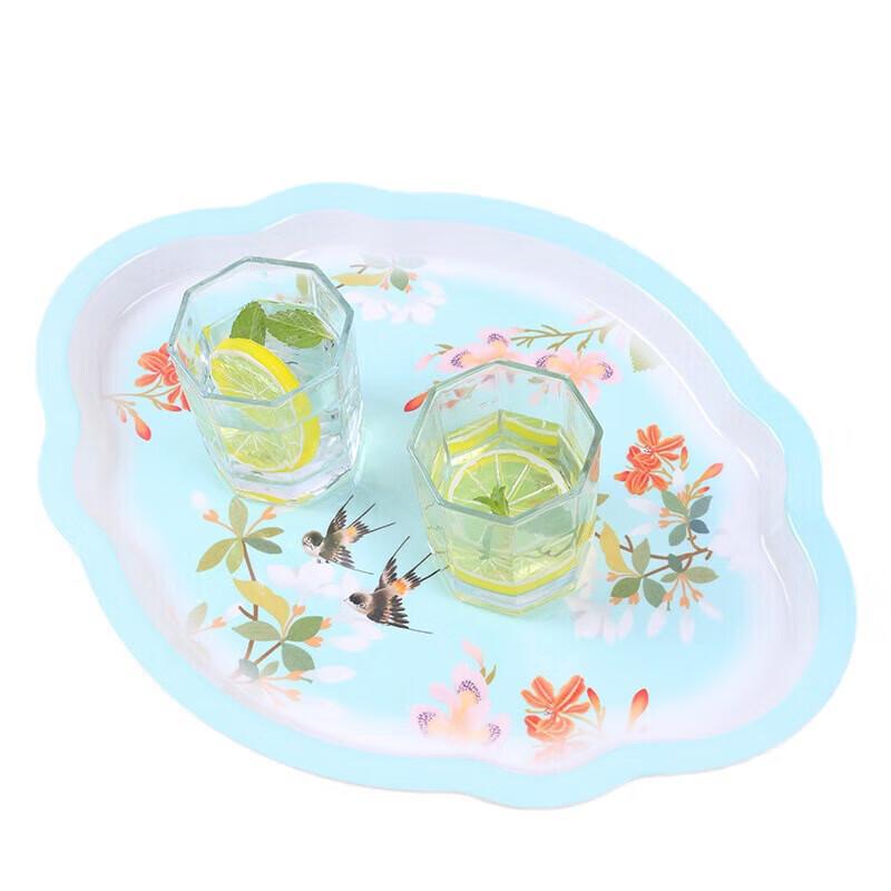 Прямоугольный сервировочный поднос Wuhe Fanghua, скандинавский, из меламина