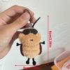 Unique 1/3 Pack Cute Cockroach Keyring Stuffed Toy Pendant Schoolbag Hanging Decoration Delightful Present