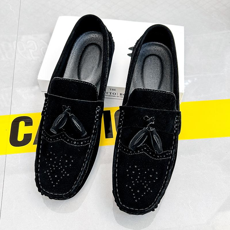 Большие размеры 38-48, желтые кожаные мужские повседневные туфли, мягкие, удобные, замшевые лоферы, мужские модные туфли без застежек на плоской подошве, мокасины, hombre