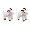 30/40cm Baby Goat Plush Doll Cute Animal Horned Sheep Plush Toys Doll Toys   Kids Gift