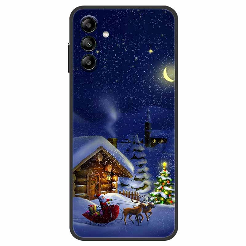 Чехол для Tecno Pova NEO 2 Рождественский Мягкий Силикон ТПУ Задняя Крышка Телефона Чехол для Tecno Pova Neo 2 Capa Pova Neo2 Ударопрочный Funda