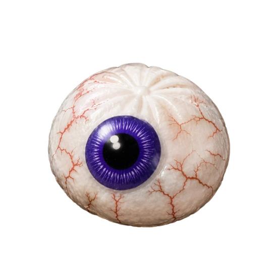 Cute Skull And Pumpkin Toys Halloween Glitter Squeeze Stress Ball, TPR Slow Rising Fidget Toy, Ball Ghost Eyeball Dumpling Decompression Gift for Kids