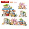 ToylinX City Street View Building Blocks Mini Store - Educational ABS Toy Set, Cultivates Children's Interests, Festival Gift