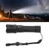 XPH160 Flashlight Aluminum Alloy IPX4 Waterproof 1800lm Type C Chargeable Torch with Memory Function 