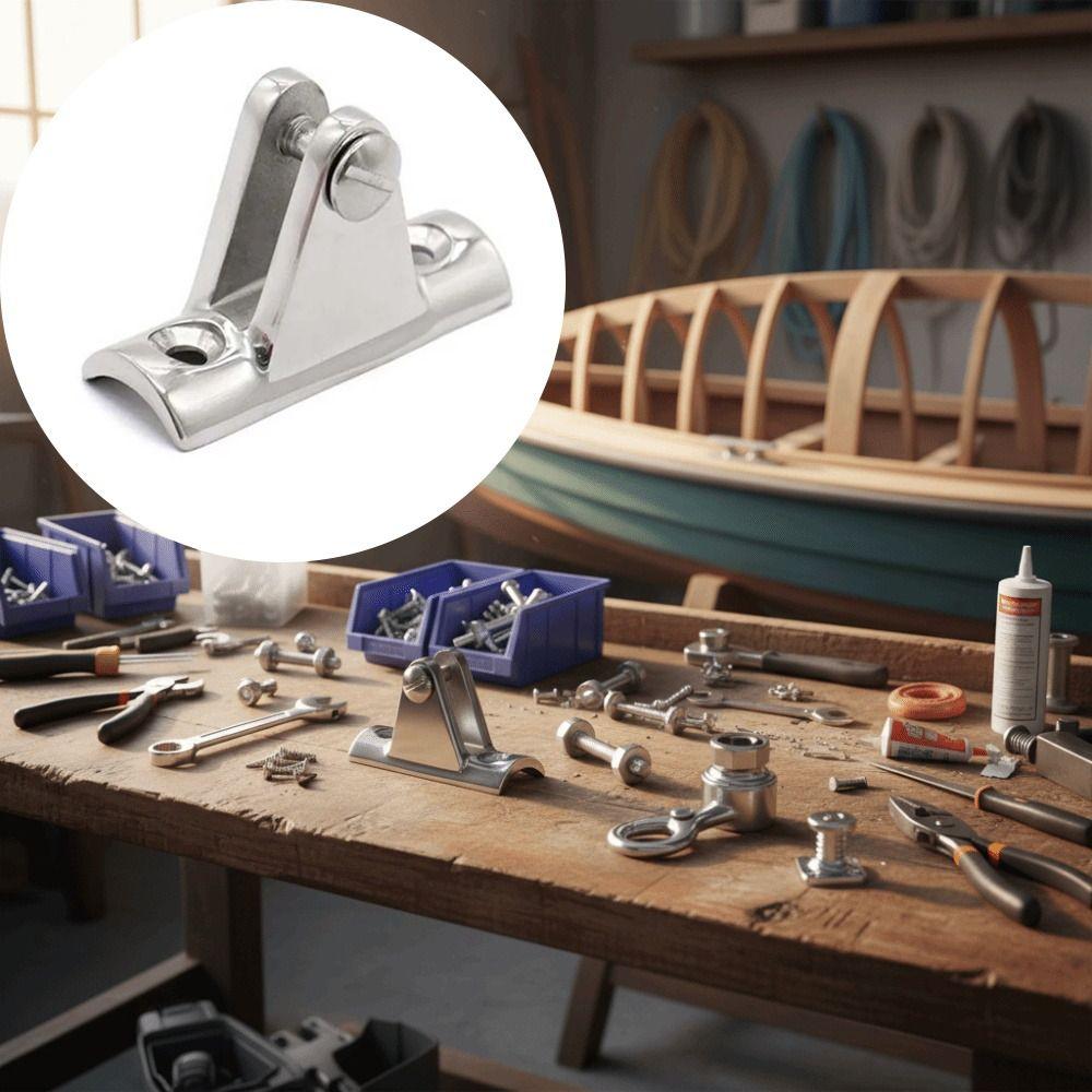 Stainless Steel Marine Hardware Concave Base Mount Deck Hinge Boat Accessories Marine Boat