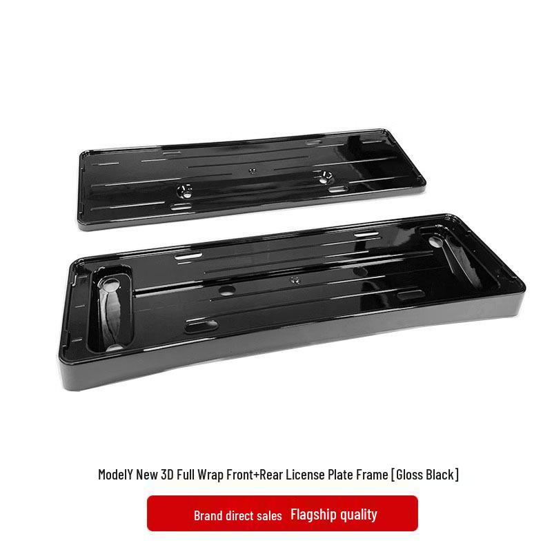 Tesla Model 3/Y License Plate Frame - New Version, Full Protection Holder