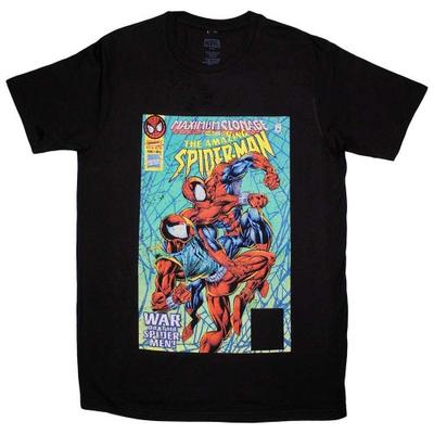 Marvel Comics Футболка с обложкой комиксов унисекс для взрослых «Война пауков»