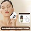 Electric GuaSha Face Body Massager Hot Black Stone Needle Heating Vibration Scraping Fat Burner Wrinkle And Puffiness Reduction