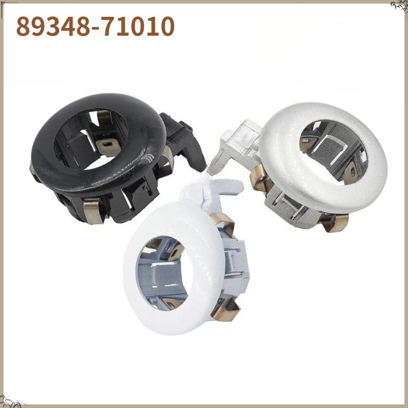 89348-71010 8934871010 4PCS PDC Parking Sensor Retainer Bracket Holder For Toyota Land Cruiser Sienna Black Silver White