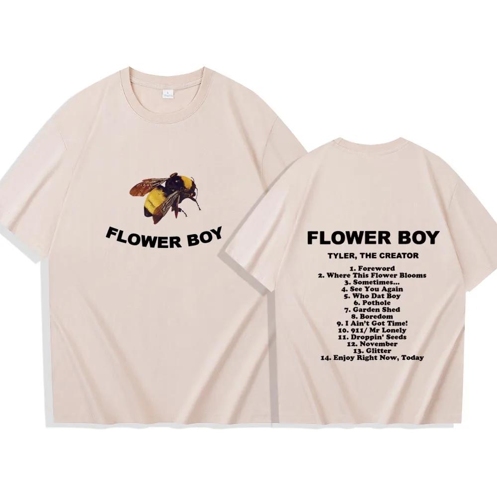 Tyler The Creator Chromakopia World Tour T Shirts Fans Gift Fashion Hip Hop T-shirts Men Women 100% Cotton Short Sleeves T-shirt