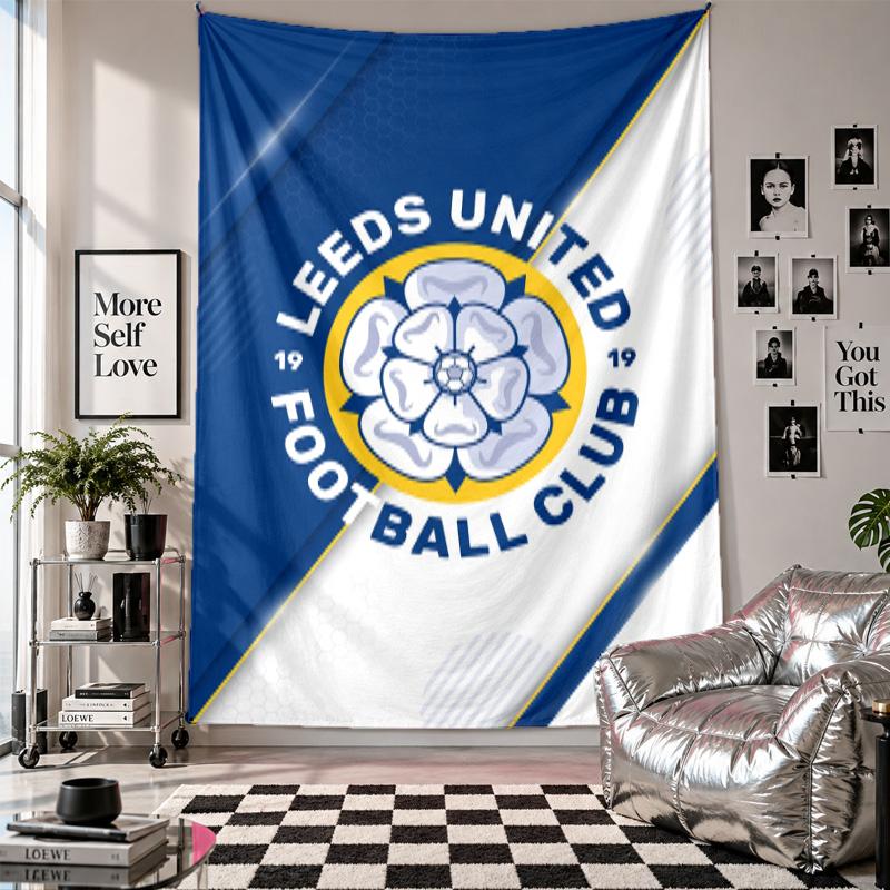 Leeds United Wall Tapestry Home Decor Wall Hanging Cloth for Bedroom Living Room Background