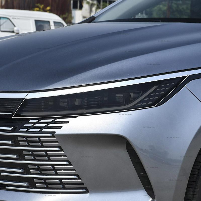 Для BYD CHAZOR/KING DM-I 2025 Автомобильный Внешний вид Фара Защита от царапин Передняя Лампа Тонировка TPU Защитная Пленка Покрытие Ремонтные Аксессуары