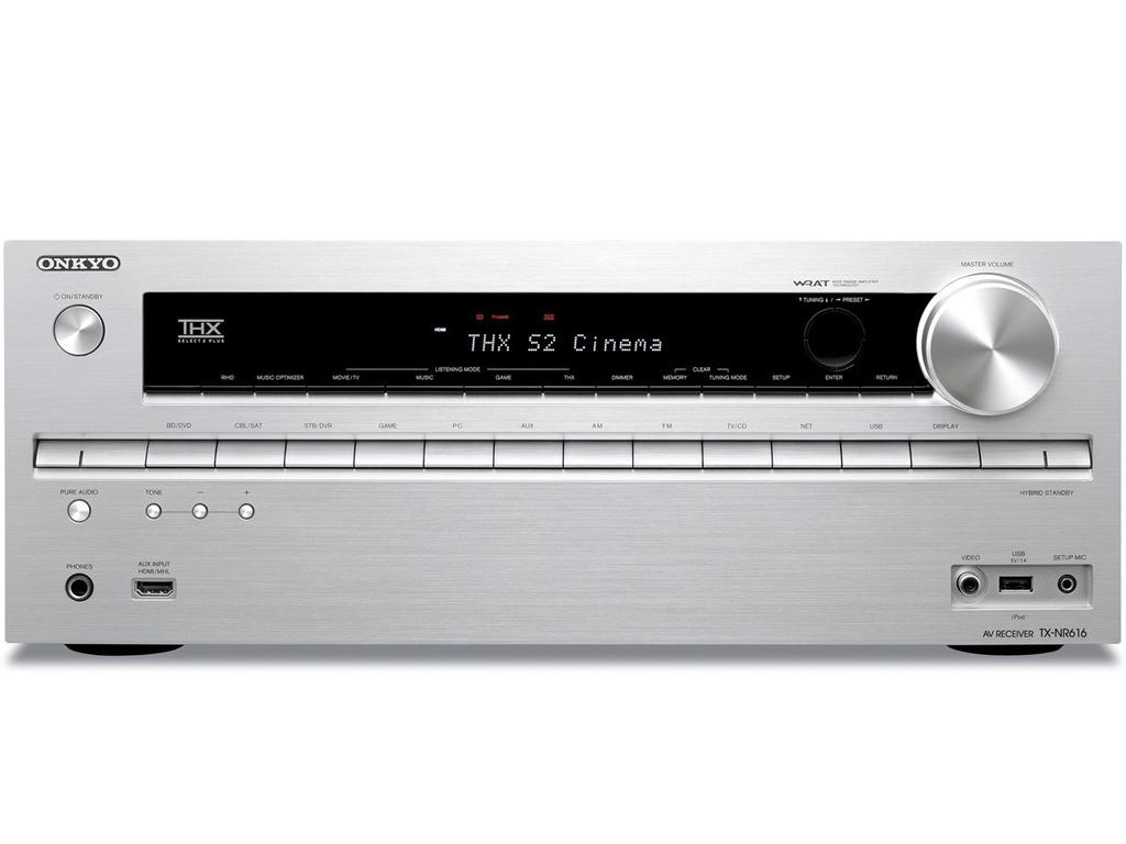 ONKYO compatible AV receiver 7.1ch TX-NR616(S)