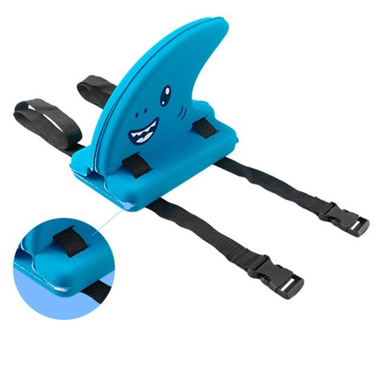 Плавательный плавник на спине акулы, регулируемый ремень, ткань из ЭВА, поплавок в форме плавника, тренировочное пособие для фристайла, безопасное снаряжение для малышей, мальчиков и девочек