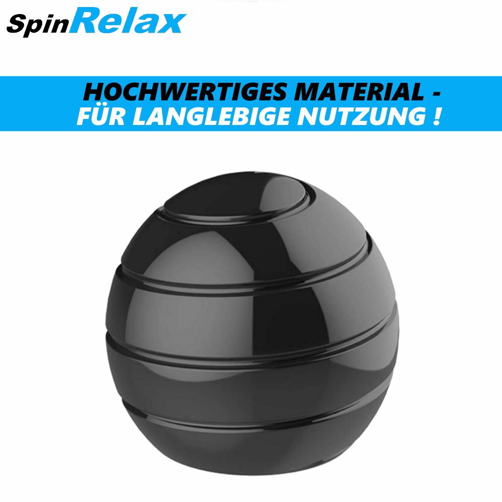 SpinRelax Кинетический металлический спиннер-шар Антистресс Антитревога Настольная игрушка