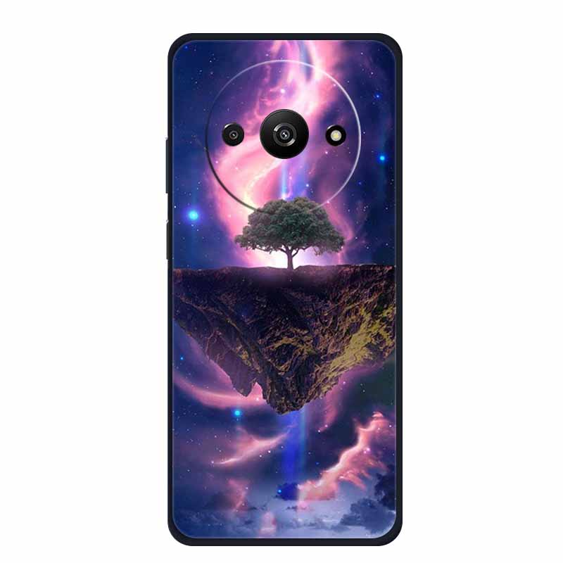 Чехол для телефона Xiaomi Poco C61 Задняя крышка Чехол PocoC61 Черный Силиконовый Мягкий Funda Para Для Xiaomi Poco C61 Чехол C 61 6.71" Coque