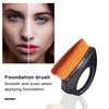Кисть для тонального крема, портативная, пыленепроницаемая, компактного размера, кисть для нанесения макияжа с плоской головкой, женские подарочные аксессуары