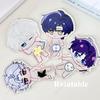 1/4 шт. Игровые Фигурки Косплей Love and Deepspace Sylus Xavier Zayne Rafayel С подставкой Поворотная Стоячая Пластина Украшение Мультяшные Подарки Новые