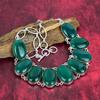 Green Onyx Necklace Handmade Gemstone Jewelry, 925 Solid Sterling Silver Necklace Unique Design Jewelry, Adjustable Chain Necklace