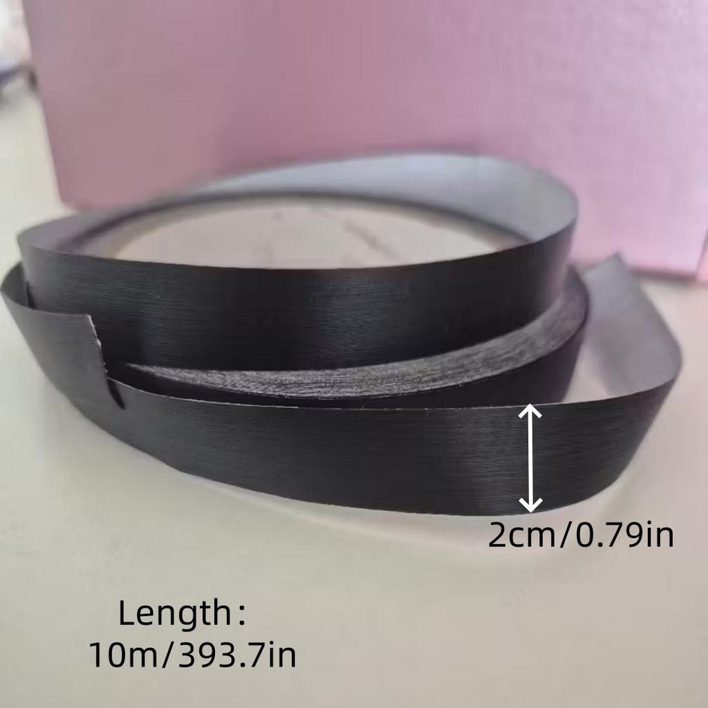 10Mx1/2/3cm Door Frames Self-adhesive PVC Edge Banding Tape Furniture Wood Grain for Refurbishment Cabinets Seams Repair Wall